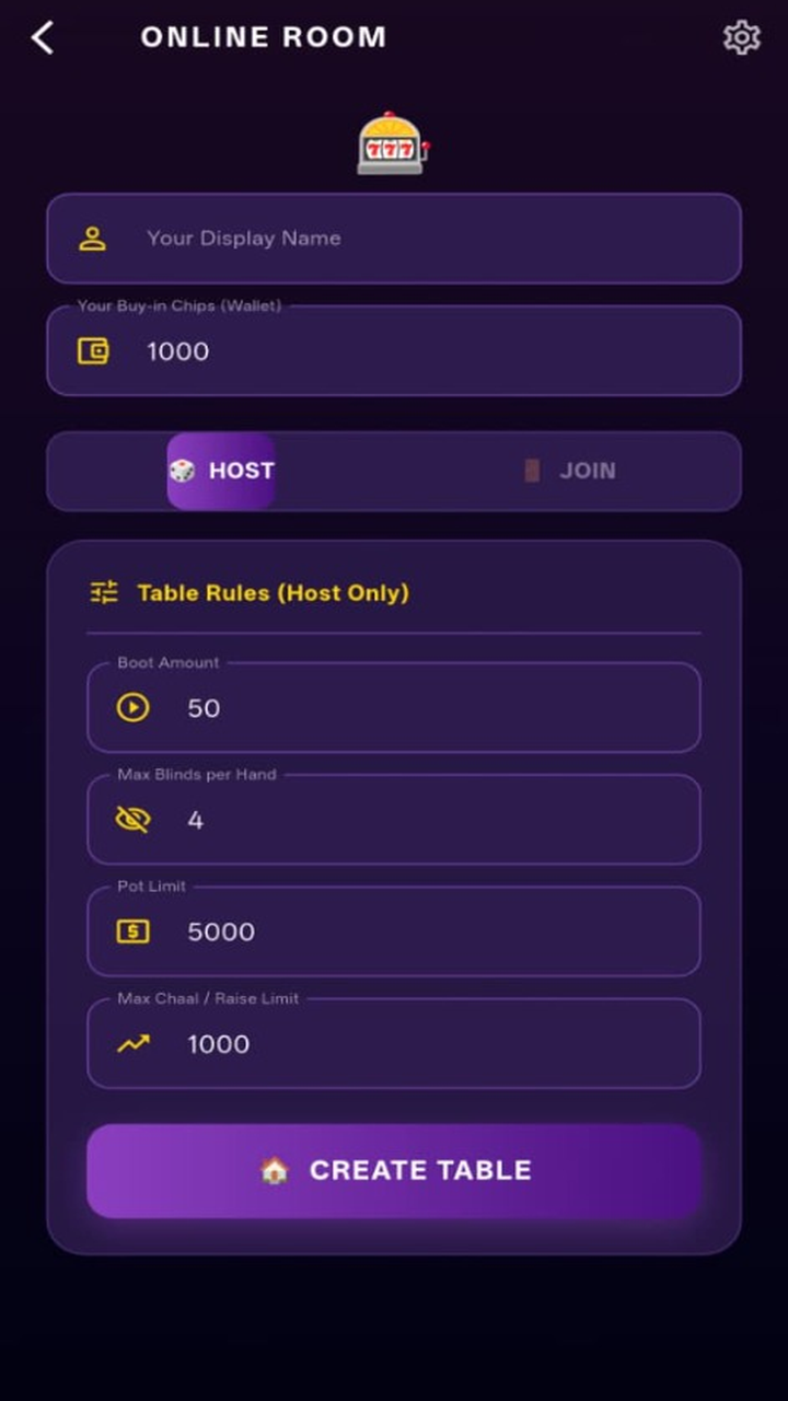 App Dashboard Screenshot