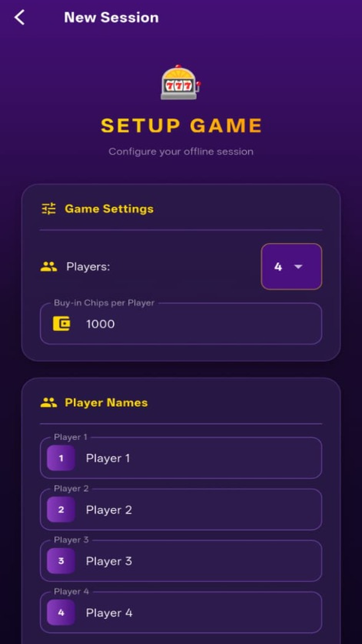 Betting Interface